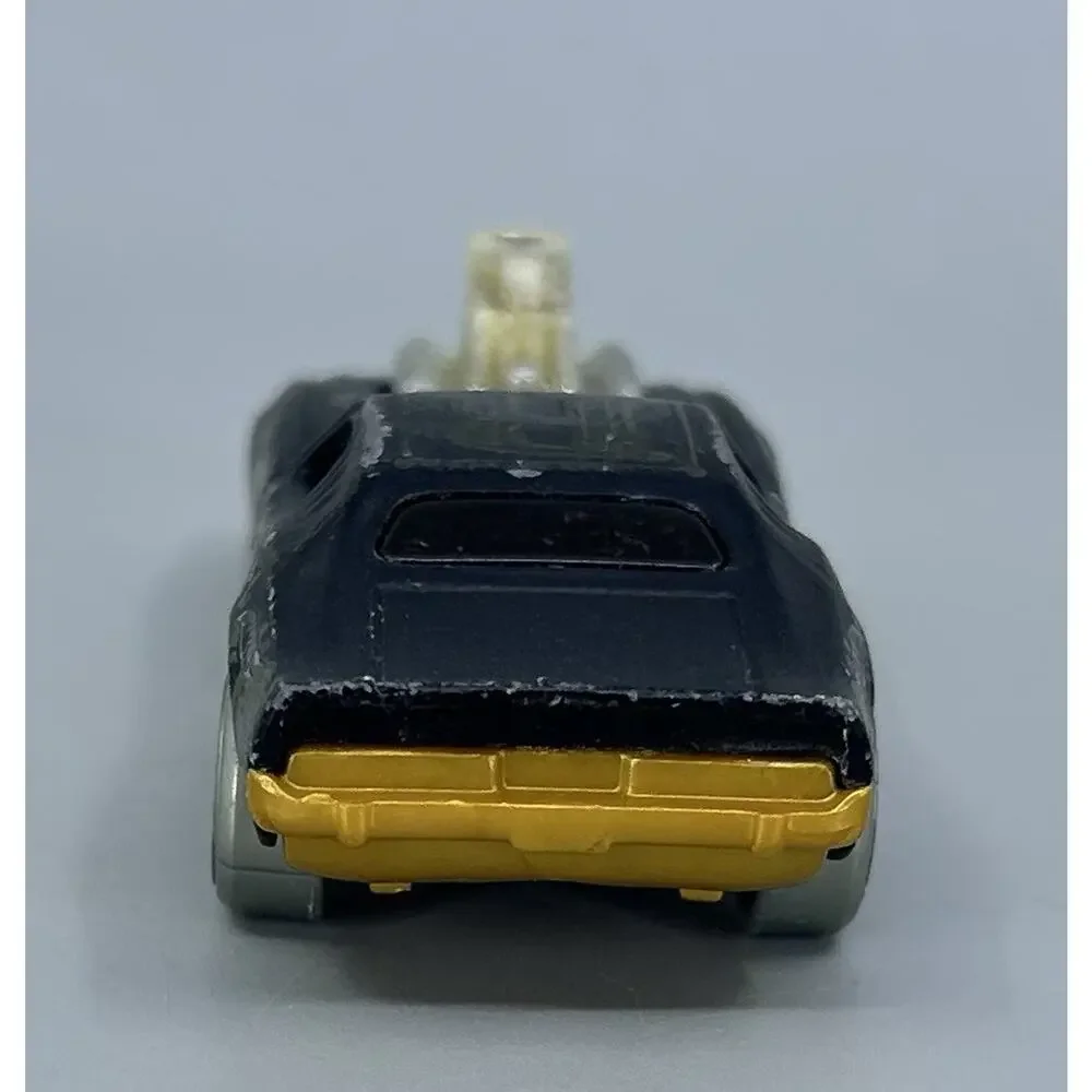 Hot Wheels 1970 Roger Dodger Black Gold Diecast Car 2015 Mattel Steampunk 1:64